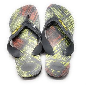 NWOT-Havaianas Max Trend Kids Flips Flops Grey